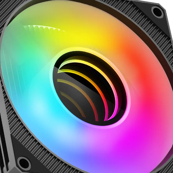 Tản nhiệt khí Jungle Leopard KF200 DGT LED RGB - Màu đen