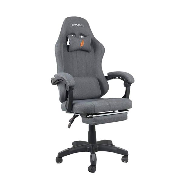Ghế Gaming Đệm Đúc Nguyên Khối EDRA YUMMY - EGC232v2 Fabric - Màu xám