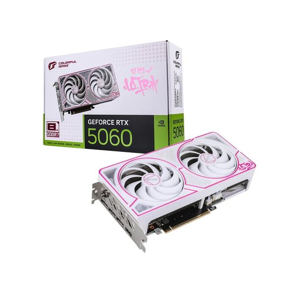 Card màn hình Colorful GeForce RTX 5060 Ultra W DUO OC 8GB-V