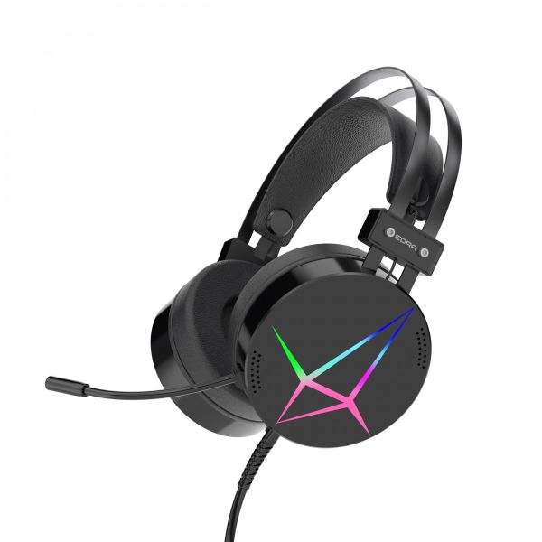 Tai nghe chơi game có dây EDRA EH416 PRO USB - Màu đen/hồng