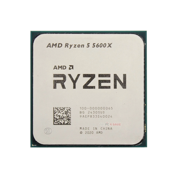 CPU AMD Ryzen 5 5600X (AMD AM, 6 Core, 12 Thread, 3.7Ghz - 4.6Ghz, Cache 35MB) Tray