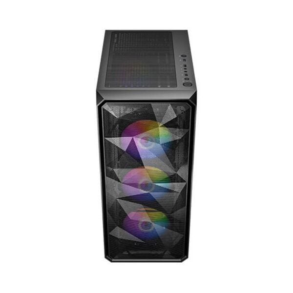 Thùng máy tính Antec AX83 Elite Black (E-ATX, 4 fan RGB) - Màu đen