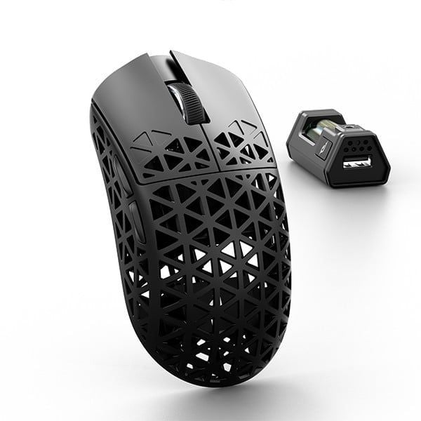 Chuột gaming không dây cao cấp EDRA EM628X Pro Max - Màu đen