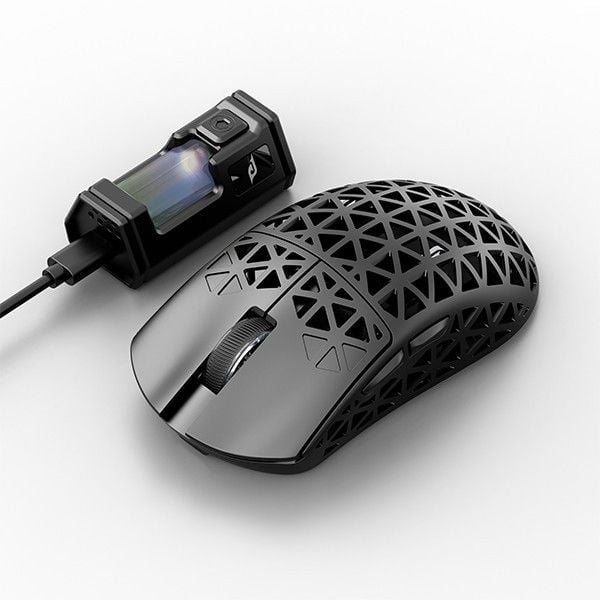 Chuột gaming không dây cao cấp EDRA EM628X Pro Max - Màu đen