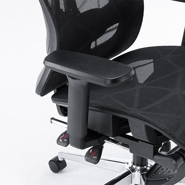 Ghế công thái học chất liệu lưới cao cấp EDRA EEC225 - Màu đen