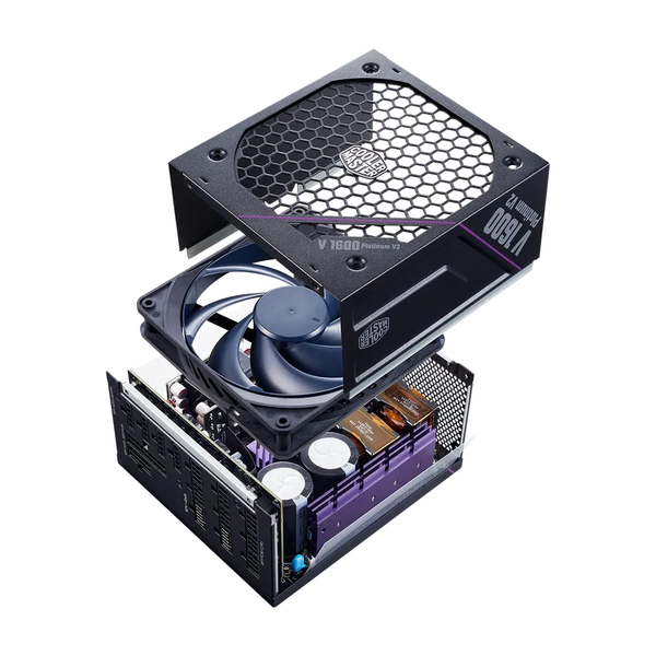 Bộ nguồn Cooler Master V Platinum 1600 V2 1600W - Màu đen