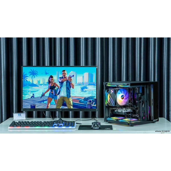 PC Gaming Full Bộ - i5 6500, GTX 750TI 4G, Màn hình 25 inch