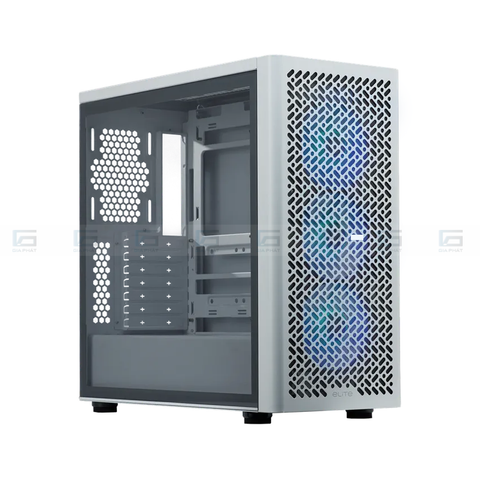 Thùng máy Cooler Master Elite 502 E-ATX, Kính cường lực - Màu trắng