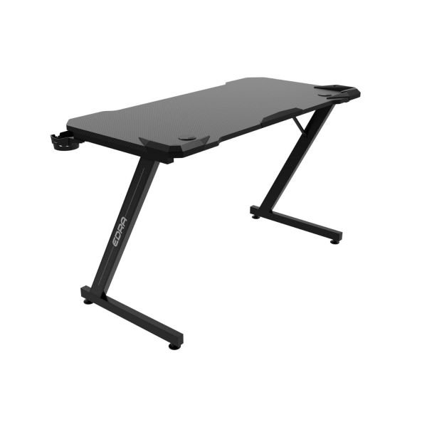 Bàn Gaming Khung Chữ Z Hợp Kim Cao Cấp EDRA EGT1260ZS - Màu đen