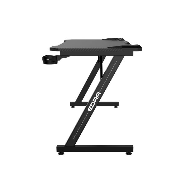 Bàn Gaming Khung Chữ Z Hợp Kim Cao Cấp EDRA EGT1260ZS - Màu đen