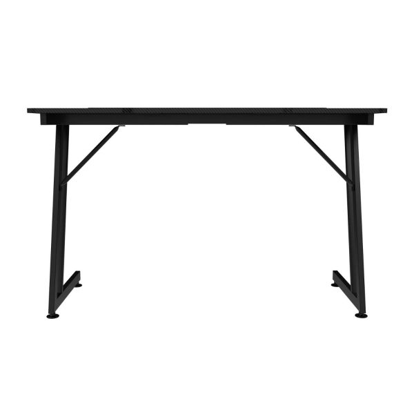 Bàn Gaming Khung Chữ Z Hợp Kim Cao Cấp EDRA EGT1260Z - Màu đen