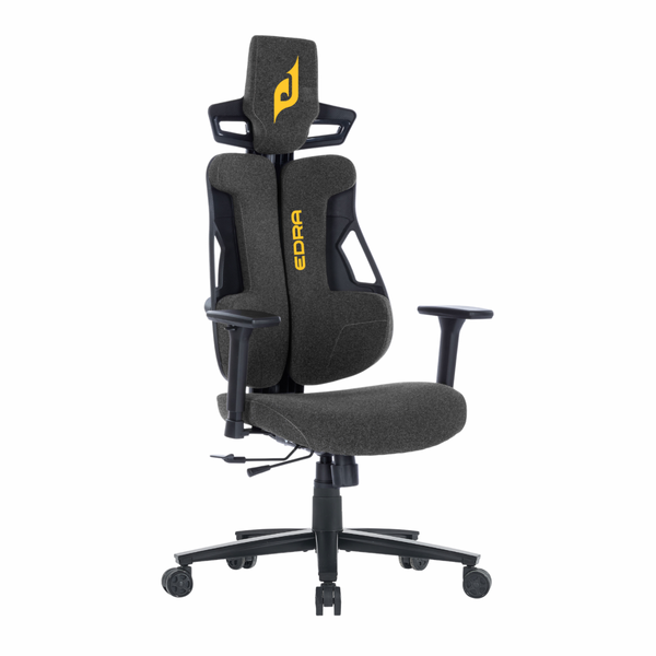 Ghế Gaming Fabric Cao Cấp EDRA Shadow X EGC2027 LUX - Màu đen