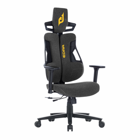 Ghế Gaming Fabric Cao Cấp EDRA Shadow X EGC2027 LUX - Màu đen