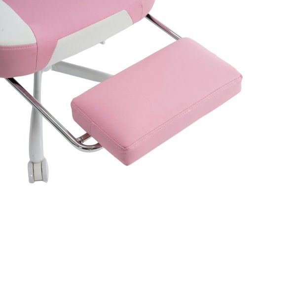 Ghế Gaming Cao Cấp Da PVC EDRA EGC238 Rabbit - Màu hồng