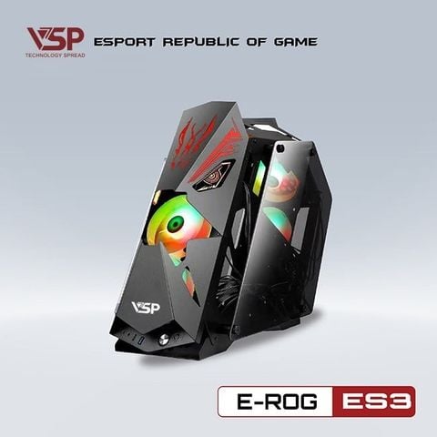 Thùng máy tính VSP GAMING ES3 - (2ND, thiếu mặt kính, thiếu led, không box)