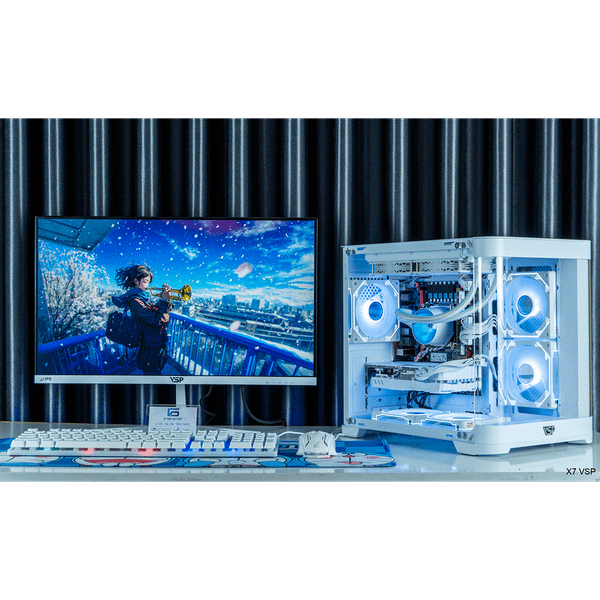 PC Gaming AMD Ryzen 5 5600X - RTX 3050 8G - RAM 16G - SSD 512G