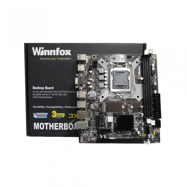 Bo mạch chủ H81 Winnfox (DDR3, M-ATX, LGA1150)