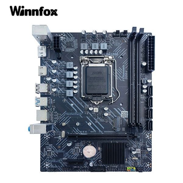 Bo mạch chủ H510 Winnfox (DDR4, M-ATX, LGA1200)