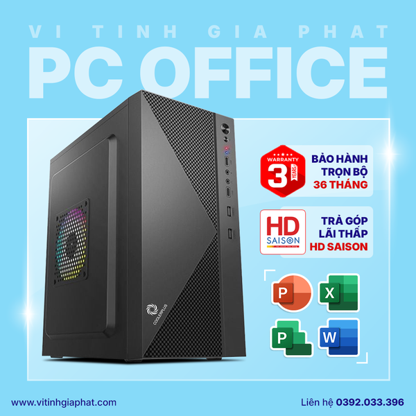 PC Văn Phòng G6 - i3 6100/ H110/ SSD 512GB chuyên Văn Phòng, Doanh Nghiệp