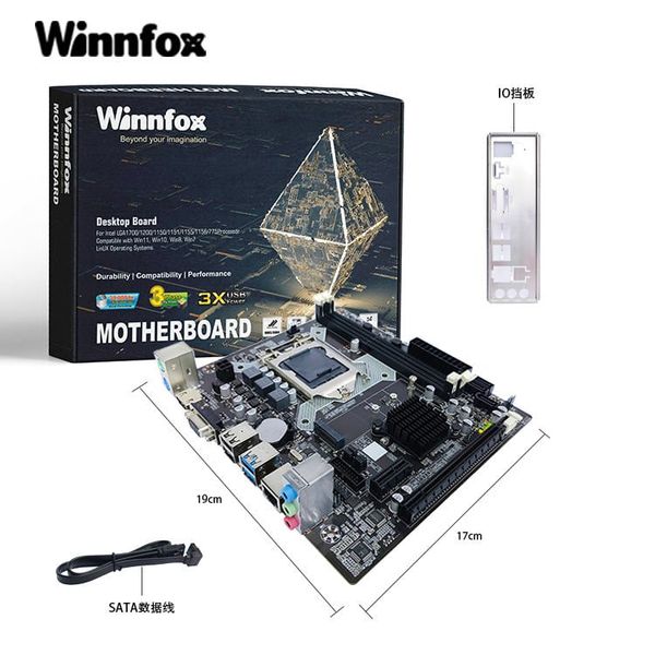 Bo mạch chủ H81 Winnfox (DDR3, M-ATX, LGA1150)