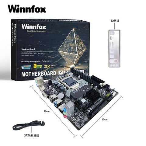 Bo mạch chủ H81 Winnfox (DDR3, M-ATX, LGA1150)