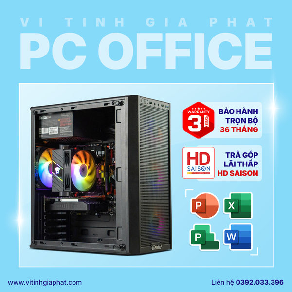PC văn phòng G9 - i5 9400F/ SSD 512GB/ 16G RAM chuyên Văn Phòng, Doanh Nghiệp