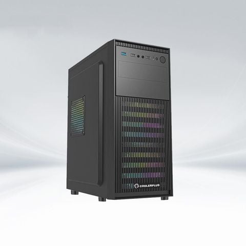 Thùng máy tính Coolerplus CPC-A22 (ATX/MICRO-ATX/Mini-ATX) - Màu đen