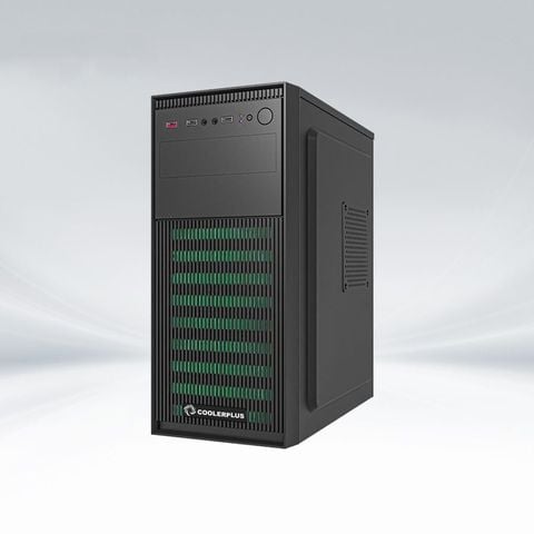 Thùng máy tính Coolerplus CPC-A22 (ATX/MICRO-ATX/Mini-ATX) - Màu đen