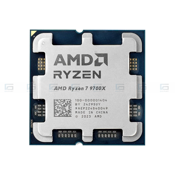 CPU AMD Ryzen 7 9700X (8 Core, 16 Thread, 3.8Ghz - 5.5Ghz, Cache 40MB) - Tray
