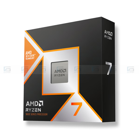 CPU AMD Ryzen 7 9800X3D (8 Core, 16 Thread, 4.7Ghz - 5.2Ghz, Cache 104MB)