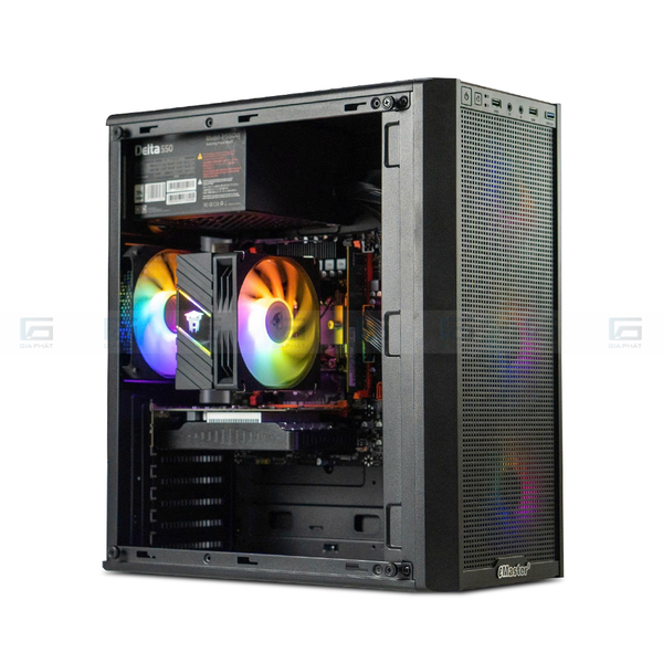 Thùng máy tính eMaster ECG975B - Màu đen