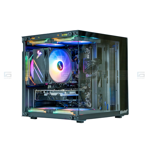Thùng máy tính Gaming eMaster ECG981 - Màu đen
