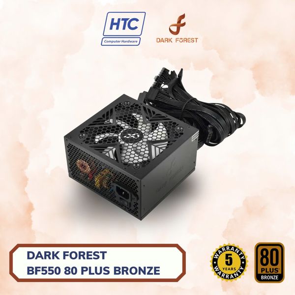 Nguồn máy tính DARK FOREST BF550 80 PLUS BRONZE