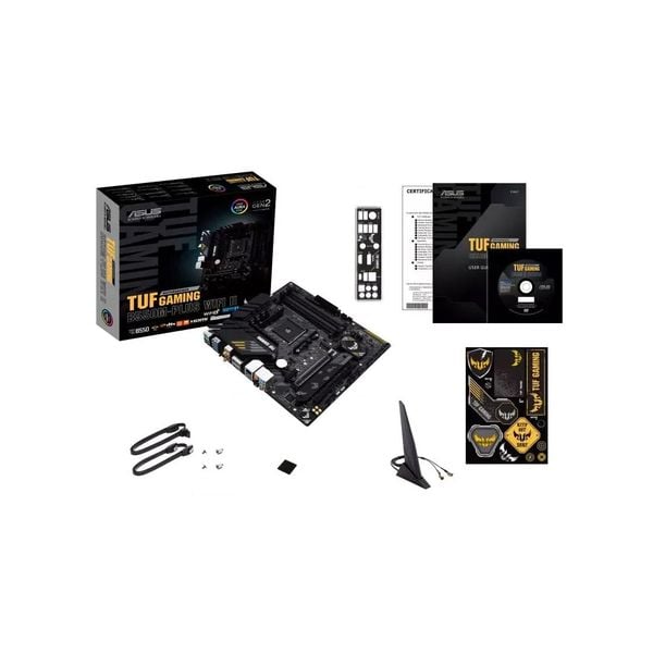 Bo mạch chủ ASUS TUF GAMING B550M-PLUS WIFI II AM4 M-ATX