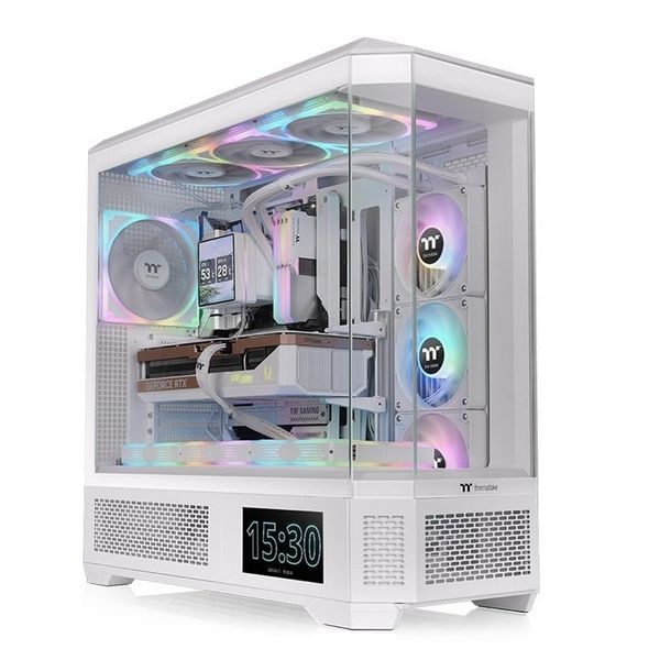 Thùng máy tính Thermaltake View 600 TG Snow Full Tower - Màu trắng