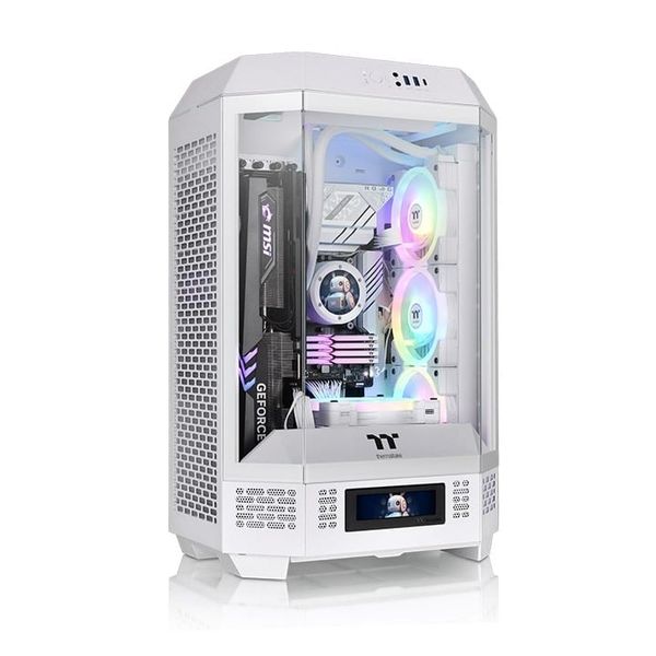 Thùng máy tính Gaming Thermaltake TOWER 300 Snow - Màu trắng