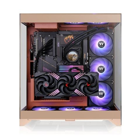 Thùng máy tính Thermaltake Gaming CTE E550 TG - Gravel Sand