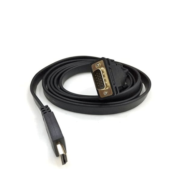 Dây cáp HDMI to VGA 1.8m xuất hình PC, Laptop ( màn hình 22