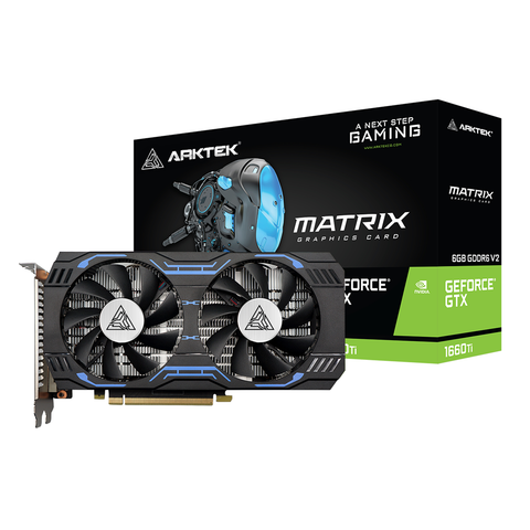 Card màn hình ARKTEK GTX 1660 Ti 6GB GDDR6 - New Box