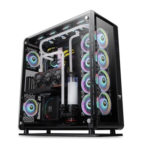 Thùng máy tính Gaming Thermaltake Core P8 TG - Màu đen