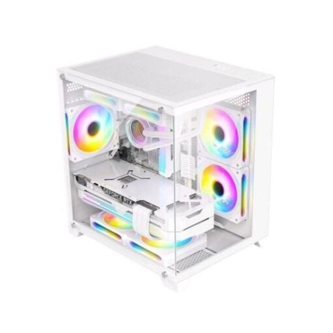 Thùng máy tính Coolerplus X34W (Middle Tower, M-ATX) - Màu Trắng