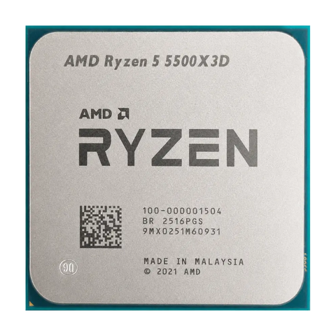 Bộ vi xử lý AMD RYZEN 5 5500X3D - TRAY (6 nhân 12 luồng , Up to 4.2Ghz , 96 MB Cache, AM4)