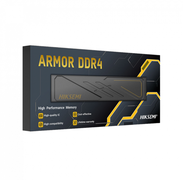 Ram Desktop 16G/3200 Hiksemi Udimm Armor Có Tản Không LED