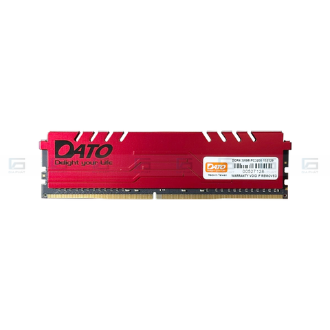 Ram Desktop 16G bus 3200 Dato Extreme có tản thép - Màu đỏ
