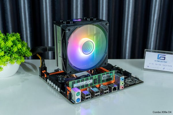 Combo Xeon Giả Lập 2673V3 1 CPU Socket 2011 (X99 D4, 2673V3, 16GB, T400i)