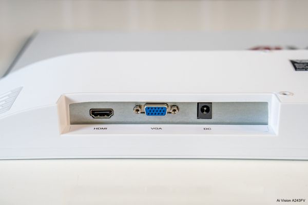 AiVision A243FV (24inch, VA, FHD, 100Hz, 5ms) - Màu trắng