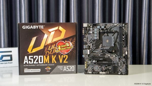 Bo mạch chủ Gigabyte A520M-K V2 DDR4 M-ATX