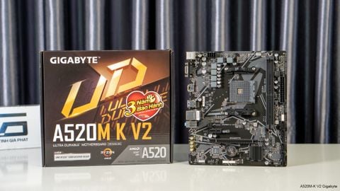 Bo mạch chủ Gigabyte A520M-K V2 DDR4 M-ATX