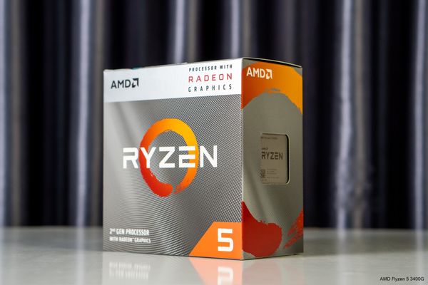 CPU AMD Ryzen 5 3400G (3.7GHz - 4.2GHz, 6MB, 4 cores 8 threads, 65W, Socket AM4)