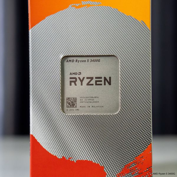 CPU AMD Ryzen 5 3400G (3.7GHz - 4.2GHz, 6MB, 4 cores 8 threads, 65W, Socket AM4)